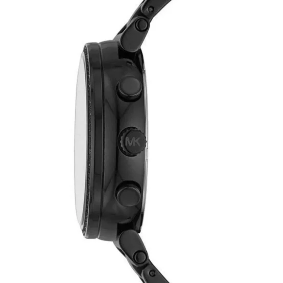 MICHAEL KORS • New Battery Black Chronograph Sofie Watch Ready To Wear - Picture 3 of 8